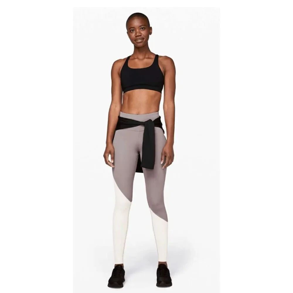 Lululemon Speed Wunder Tight Half Moon / Light Chrome Size 8